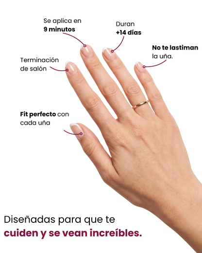Uñas de Gel Sin UV Maine